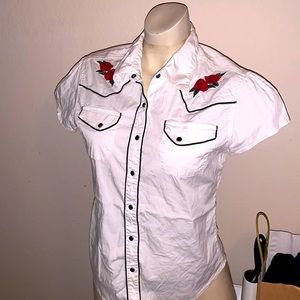 Rose Western Shirt from Fast Forward